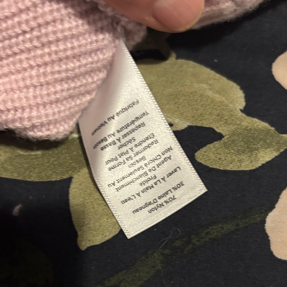 Talbots Light Pink Ribbed Knit Top - Picture 12 of 12